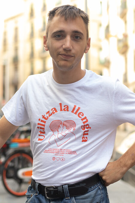 Samarreta Utilitza la llengua Fuster