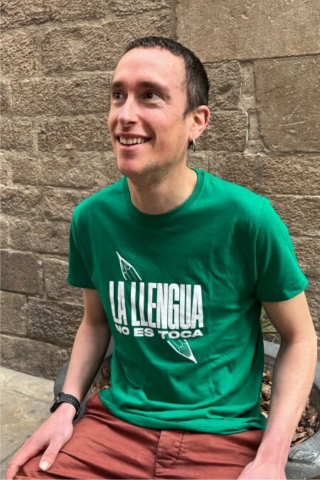 Samarreta La llengua no es toca